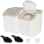 Penck Rice Storage 50 Lbs Large Household Flour Sugar Containers Ai.... Fixed Price $118.99.