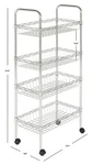 Safavieh Wire Adjustable Mini Trolley, Reduced Price 2172713905 HAC1012A. Fixed Price $59.00.
