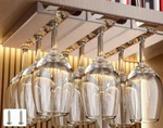 Wine Glass Holder Under Shelf Cabinet Rack Plastic Stemware G.... Fixed Price $16.57.
