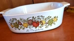 Vintage Corning Ware 2 Qt Casserole Dish Featuring The "la Marjolaine Euc. Fixed Price $9.99.