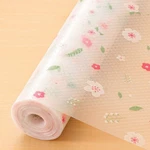 Cooyes Shelf Liner Premium Non-adhesive Cabinet & 12"W X 240"L, Green Pink. Fixed Price $38.88.