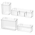 Adhesive Mount Storage Organizer Container Basket Bins, Plastic Over Cabinet .... Fixed Price $48.92.