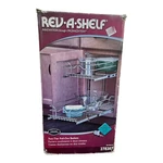 New Rev-a-shelf 2-TIER Pull-out Cabinet Organizer, 58-12C-2-5, B15. Fixed Price $99.95.