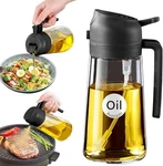 Yarramate 16OZ/470ML Glass Olive Oil Sprayer For Cooking With Stickers, 2. Fixed Price $12.45.