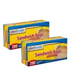 Plastimade Disposable Plastic Sandwich Bags With Fold Size, Clear. Fixed Price $20.07.