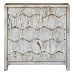 Uttermost Catori Smoked Ivory Console Cabinet - 25862. Fixed Price $1068.00.