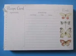 Gbot Butterfly Study Pack 50 Recipe Cards Legacy Kitchen Housewarming Gift. Fixed Price $9.99.