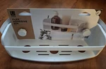Umbra Flex Adhesive Bin Shelf White. Fixed Price $15.00.