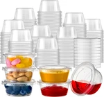 Fit Meal Prep 250 Pack 3.25 Oz Jello Shot Cups With Lids, Disposable Souffle Por. Fixed Price $30.79.