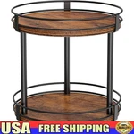 2-TIER Lazy Susan Spice Rack Organizer Kitchen Turntable Storage Home Use. Fixed Price $35.18.