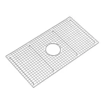 Cipotal 29.5X15.5 Sink Grid Protector Stainless Steel Center Drain Rack Kitchen. Fixed Price $32.94.
