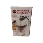 Norpro 780 Glass Dispenser No-drip Bottom Release Honeycomb Syrup Nos. Fixed Price $15.95.