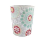 Mainstays Groovy Medallion Mint Waste Basket. Fixed Price $22.00.
