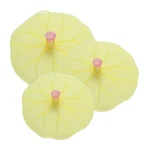 Charles Viancin Lilypad Lid Set Of - Large Medium Med/small AGS10993. Fixed Price $82.80.