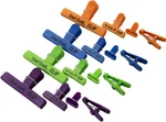 Chef Craft Select Plastic Bag Clip 16 Piece Set, Green/blue/orange/purple. Fixed Price $42.99.