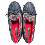 Sperry Top-sider Eye Duck Boots Womens Tartan Plaid Waterproof STS90712. Fixed Price $21.00.