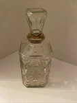 Monarch Wine Co. Clear Glass Decanter Bottle Manischewitz Brooklyn Ny *empty*. Fixed Price $21.98.