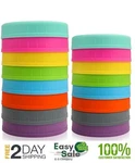 Aozita Plastic Wide Mouth Mason Jar Lids For Ball Food Grade Colored Caps 16 Pcs. Fixed Price $15.48.
