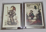 Vintage Ars Zug Hummel Goebel Country Suiter & Girl On Fence Plaques Nib. Fixed Price $22.00.