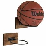 Mygift Wood & Metal Wall-mounted Sports Ball Holder Storage, Set Of 2. Fixed Price $26.99.