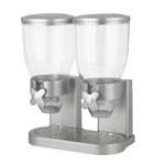 Zevro /GAT202 Indispensable Dry Food Dispenser, Dual Control, Silver. Fixed Price $61.07.