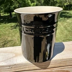 Le Creuset Utensil Crock Black Onyx 1.1 Preowned Great Quality. Fixed Price $39.00.