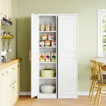 71"TALL Narrow Storage Cabinet,metal 5 Shelf Slim Pantry For Kitchen,living Room. Fixed Price $129.99.