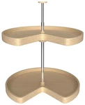 Rev-a-shelf LD-4BW-472-24-1 Lazy Daisy Banded Wood Double Tier Maple. Fixed Price $218.99.