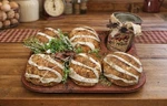 Faux Cinnamon Muffins Primitive Jam / Fake Bake Country Kitchen Food. Fixed Price $30.79.