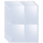 80 Pack 640 2.5X3.5" Trading Card SLEEVES,A5 Binder Sle.... Fixed Price $22.20.