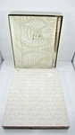 New C. R. Gibson 50TH Anniversary Book With Mounted Goldtone Pen & Stand Boxed. Fixed Price $19.99.