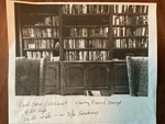 Country French Custom Bookcase & Cabinet. Fixed Price $2950.00.