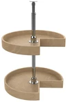 Rev-a-shelf LD-4NW-472-18-1 Lazy Daisy Wood Double Tier 18" Chrome. Fixed Price $206.71.