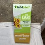 Premium Vacuum Sealer Bags, Multisize Variety Pack, 30-COUNT Pint Quart Gallon. Fixed Price $14.99.