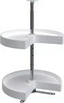 Rev-a-shelf LD-2942-18-1 Lazy Daisy Polymer Double Tier 18" Pie White. Fixed Price $64.99.