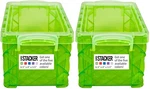 Advantus Super Stacker Index Card Box, 3 5 Inch 1 Count (pack Of 2). Fixed Price $10.29.