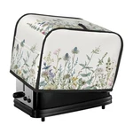 Toaster Cover 2 Slice Wildflowers Leaves Waterproof Appliance With Hang.... Fixed Price $21.19.