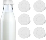Silicone Glass Milk Bottle Caps, 48MM Diameter For Libbey & White. Fixed Price $10.11.