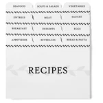 24 Pcs Classic Recipe Tab Dividers For 4X6 Inch Cards Organizer Box. Fixed Price $28.00.