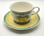 Villeroy & Boch French Garden Fleurence Cup Saucer Porcelain Luxembourg. Fixed Price $20.00.