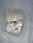 Vtg Rubbermaid Servin Saver 2 Cups 0010 - Sandwich Size. Fixed Price $15.98.