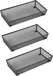 3 Pack Mesh Flatware Drawer Organizer For Kitchen/office/home Tools,spoon Knife. Fixed Price $26.13.