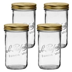 Le Parfait Familia Wiss Terrine Wide Mouth French Glass Jar With Airtight 2-PIEC. Fixed Price $83.43.