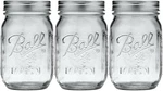 Ball Glass Mason Jar, Regular Mouth, Pint Size, 16 Oz (pack Of 3). Fixed Price $26.99.