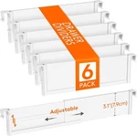 3.1" High Pack Hanging Kitchen Drawer Dividers, 26-42CM/10"-17" Adjustable.... Fixed Price $15.99.