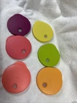 6 Tupperware Impressions Dripless Straw Lids Only #3912C For 11 Oz Cup/tumbler. Fixed Price $15.00.