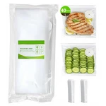 Jexqizy Large Vacuum Sealer For Food 40 Reusable Bags 11.8X13.4IN 2 Clips. Fixed Price $41.88.