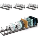 Puricon 15 Adjustable Dividers Pot Rack Pan Lid Organizer, 3 In Skillet.... Fixed Price $25.99.