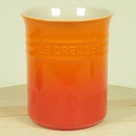 Le Creuset Utensil Crock Flame Orange Stoneware 1 Liter. Fixed Price $44.99.