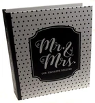 Brownlow Mrs Recipe Binder Album Cards Plastic Protector Wedding Gift. Fixed Price $21.49.